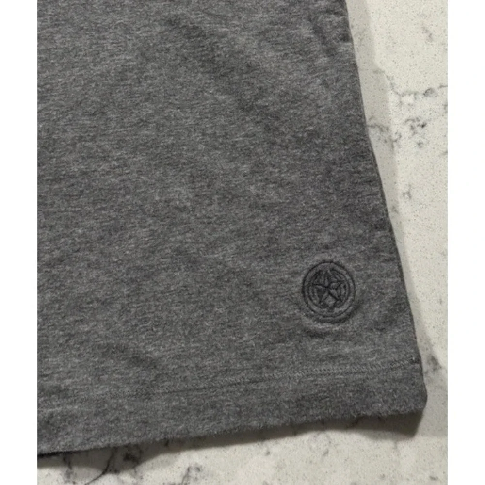 Banana Republic Hoodie Mens Large Gray Cozy Jersey Preppy Casual Sweatshirt